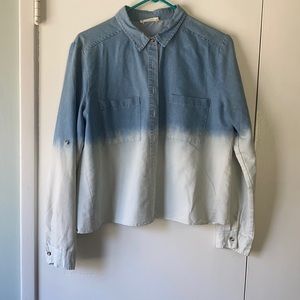 Ombré Jean button up